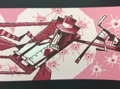 Valentine In: Roses Are Dead - 2006 Guy Burwell Art Print