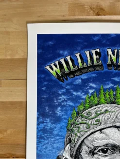Willie Nelson - 2006 Emek Gan Poster Santa Cruz, CA Catalyst -Art Poster Store image 5752e83d 29f3 460f 9434 4b3aaf8bb12e