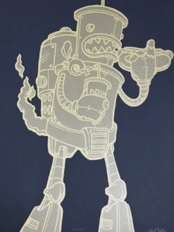 Refuel - 2009 Mike Budai Poster Art Print