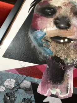 Untitled 15 - 2016 Collin Van Der Sluijs Original Painting FRAMED Signed -Art Poster Store image 5ac204d6 427d 4427 915c ea242cdc25ab scaled