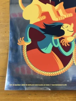 Popeye The Sailor Meets Sindbad The Sailor - 2014 Tom Whalen Poster Foil Green V -Art Poster Store image 5b435e74 c50f 4cea a6c5 76768b62c4ef scaled