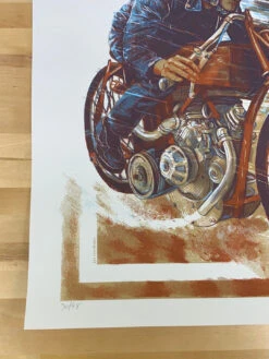 Bless The Wheel - 2021 Zeb Love Poster Motorcycle Art Print -Art Poster Store image 5e1567c8 430c 425e 947c 8349867eff0a