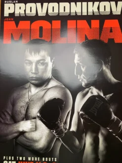 Provodnikov Vs. Molina - Poster Print Boxing