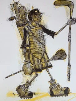 The All Star - 2010 Dan Grzeca Poster Art Print