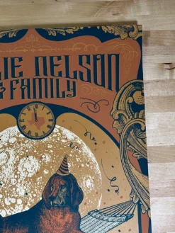 Willie Nelson - 2017 Status Serigraph Poster Austin, TX -Art Poster Store image 63fd8bf3 c28e 4432 bf92 0e1b027baf9e