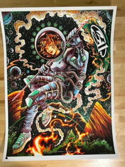 311 - 1996 Miles Tsang Poster Red Rocks Morrison, CO GREEN -Art Poster Store image 64b924b9 8d81 43fc a246 0e70f2154f17