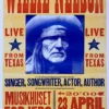 Willie Nelson - 2008 Hatch Show Print 4/23 Poster Esbjerg, Denmark