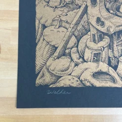 The Reactor Core - 2022 David Welker Poster, Art Print (GOLD) -Art Poster Store image 68bb10a8 46cc 47c4 acaa fcc5fe7d025b