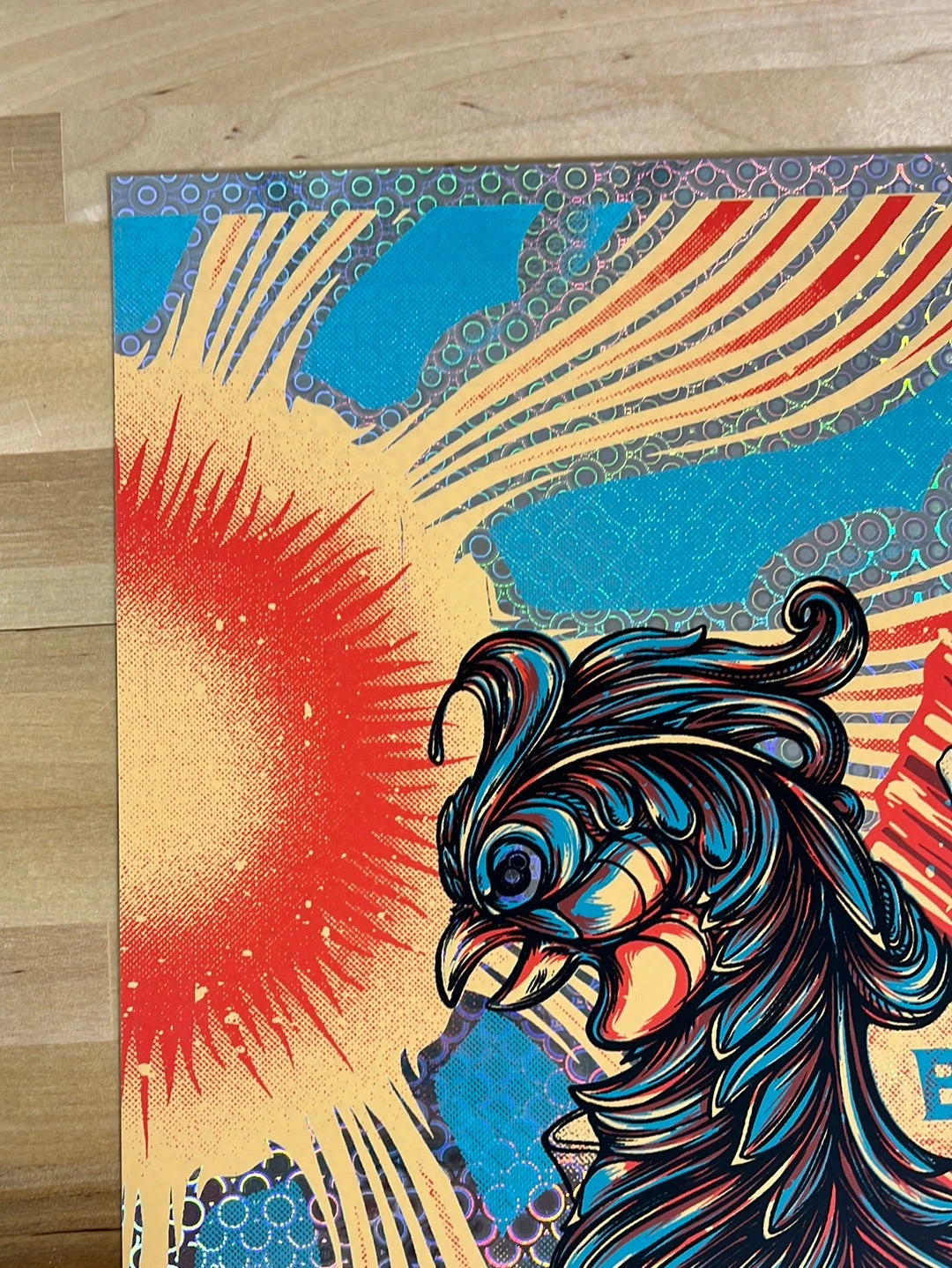 Greensky Bluegrass - 2022 Half Hazard Poster C FOIL Red Rocks Morrison, CO 3 Greensky Bluegrass - 2022 Half Hazard Poster C FOIL Red Rocks Morrison, CO - Image 3