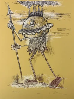 Carnivore - 2009 Dan Grzeca Poster Art Print 1st Ed