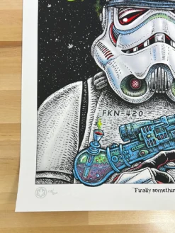 Stoned Trooper #2 - 2022 EMEK Poster Stoned Wars Art Print -Art Poster Store image 6ee151fc 3d1c 40c7 a248 446ceb4c85c1