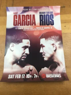 Boxing - 2018 Poster Garcia Vs Rios Benavidez Vs Gavril II -Art Poster Store image 6ef9683a 4f55 4650 b928 371a9e06b7a4 scaled