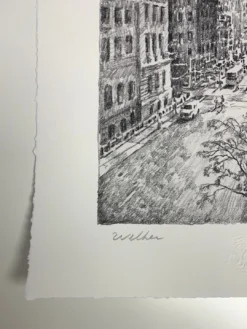 Centre St. - 2021 David Welker Poster, Art Print -Art Poster Store image 730edef2 1085 4dcf a232 e98ebda0626b