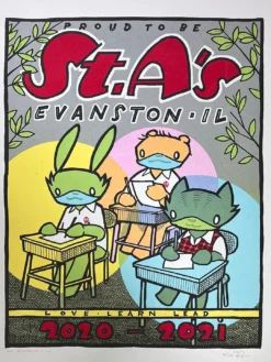 St. A's - 2020-2021 Jay Ryan Poster Evanston, IL