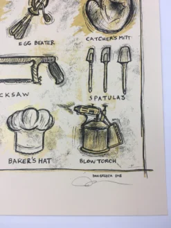 Essential Tools In Baking - 2012 Dan Grzeca Poster Art Print -Art Poster Store image 7689be4e 9d7a 4d8c bca7 c4b10aa1295f scaled