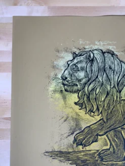 Serengeti Ghost - 2009 Dan Grzeca Poster Art Print Light Brown -Art Poster Store image 7830cc32 f7ac 430c 9f7b 6b6356381126