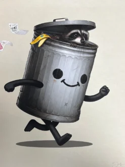 Teddy I - 2019 Mike Mitchell Poster Art Print Mikeland AP