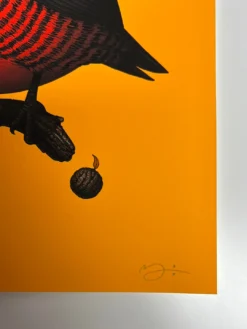 Fat Bird - 2020 Mike Mitchell Poster Yellow Fronted Woodpecker Yellow Variant -Art Poster Store image 7d00d48a 68a3 4c04 9204 1dce88136ed5