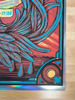 Greensky Bluegrass - 2022 Half Hazard Poster FOIL Red Rocks Morrison, CO -Art Poster Store image 7e44b15c 3094 4bfa ba28 29dcc73a7d40