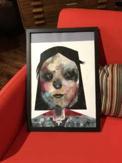 Untitled 15 - 2016 Collin Van Der Sluijs Original Painting FRAMED Signed -Art Poster Store image 7f734464 a689 4488 a44f 616d6b35be4c scaled