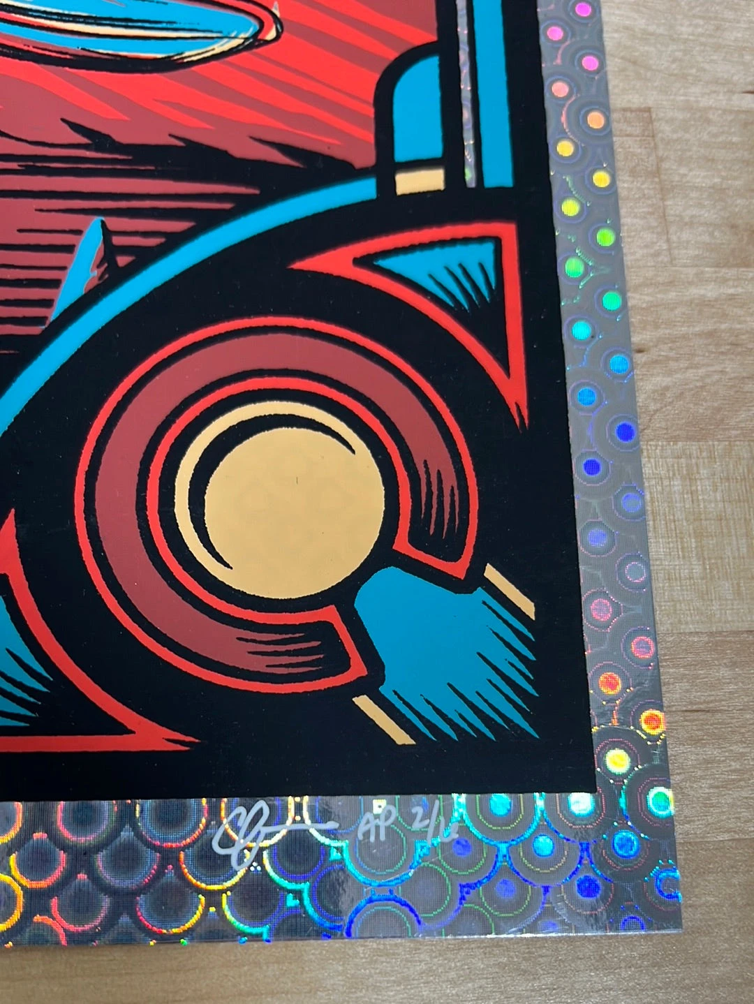 Greensky Bluegrass - 2022 Half Hazard Poster C FOIL Red Rocks Morrison, CO 4 Greensky Bluegrass - 2022 Half Hazard Poster C FOIL Red Rocks Morrison, CO - Image 4