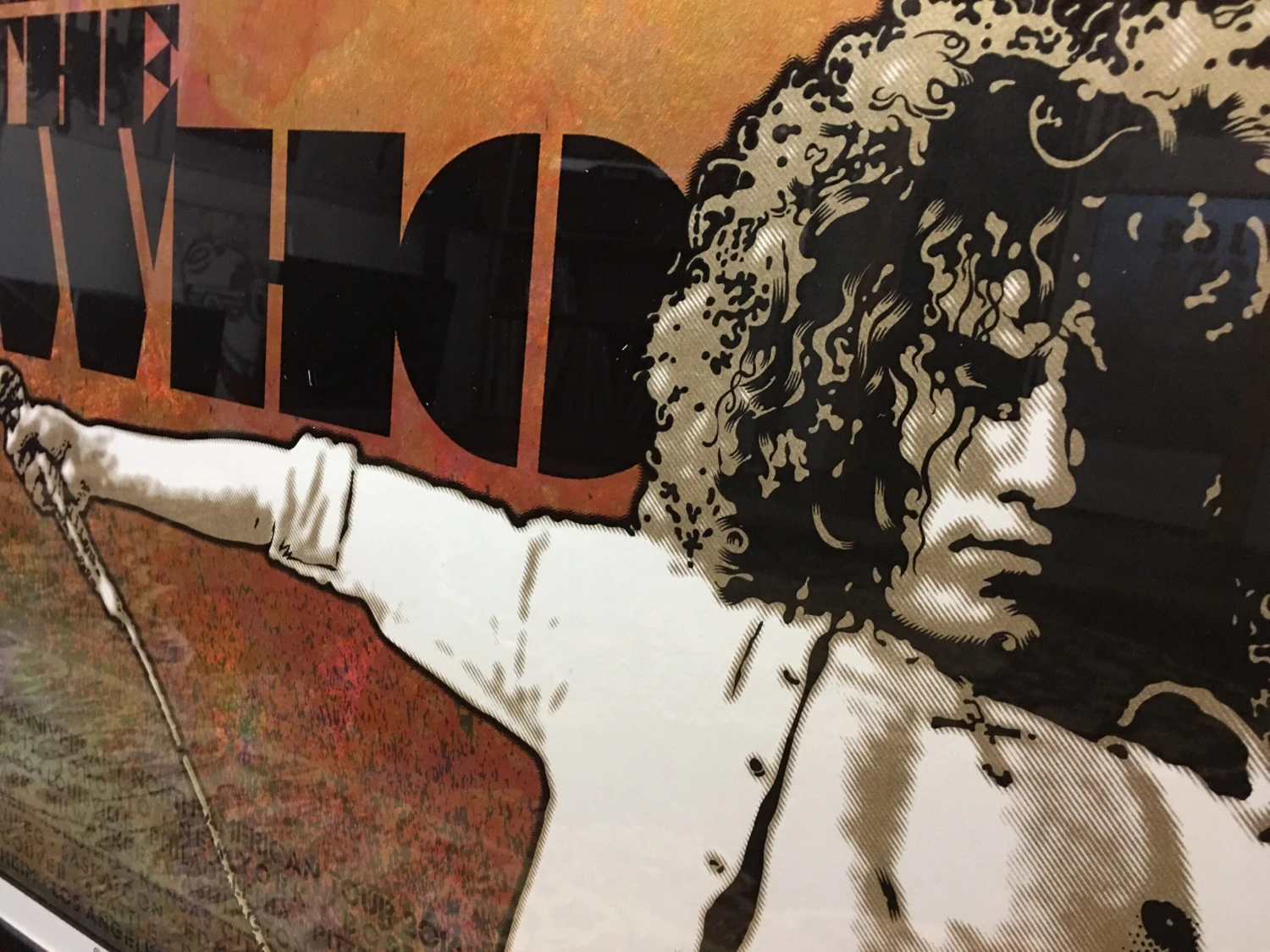 The Who - 2016 Chuck Sperry Poster Roger Daltry 50th Anniversary Tour FRAMED 2 The Who - 2016 Chuck Sperry Poster Roger Daltry 50th Anniversary Tour FRAMED - Image 2