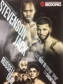 Boxing - 2018 Stevenson Vs Jack, Russel Vs Diaz Poster