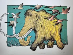 Over The Prairies And The Deep Trees - 2022 Jay Ryan Poster Art Print