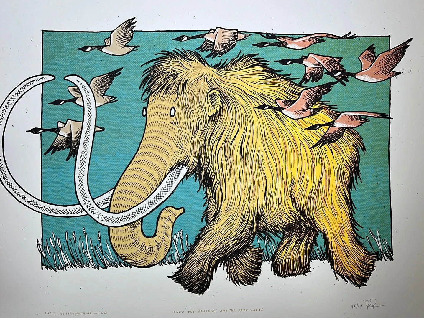 Over The Prairies And The Deep Trees - 2022 Jay Ryan Poster Art Print 1 Over The Prairies And The Deep Trees - 2022 Jay Ryan Poster Art Print