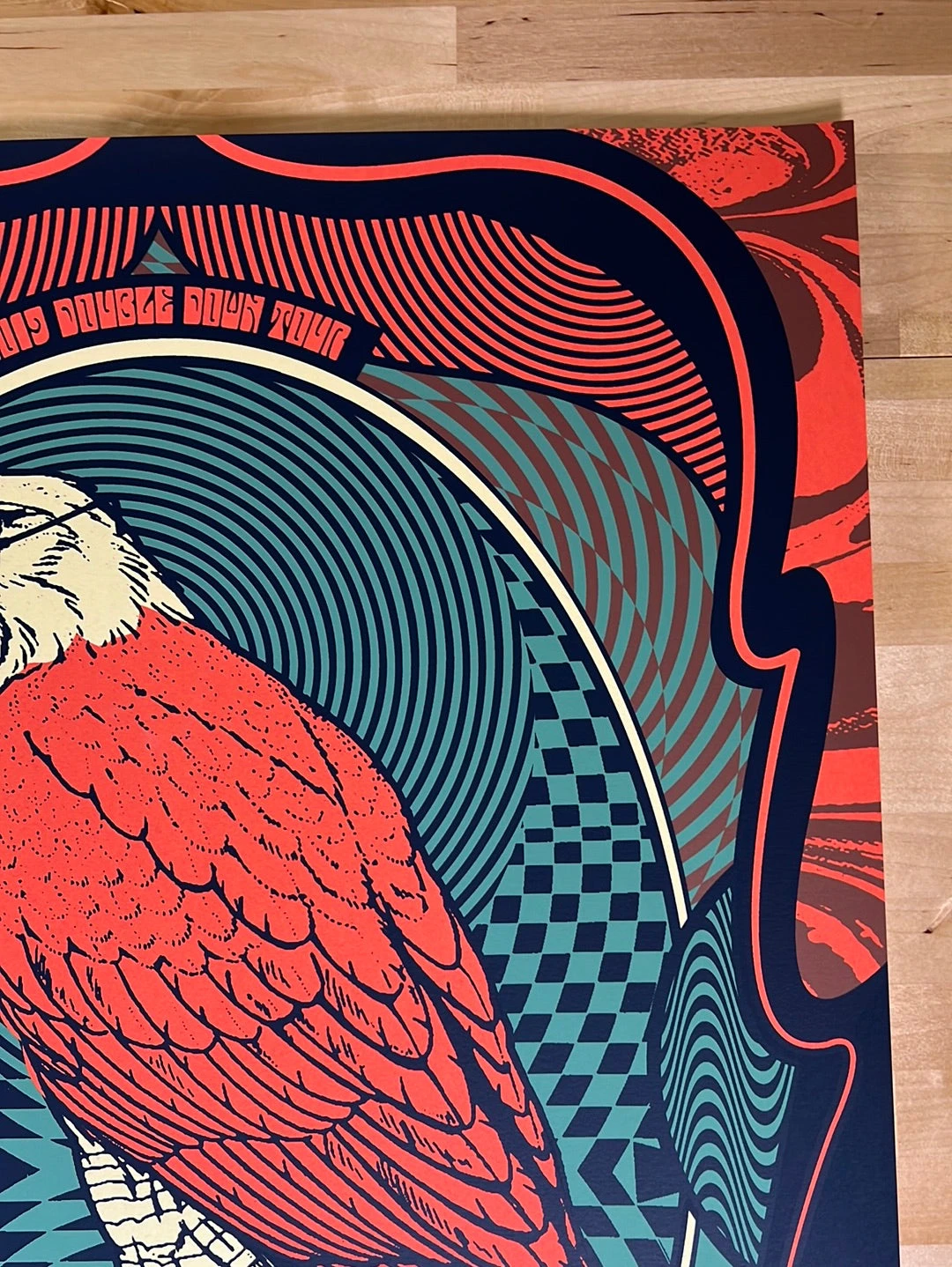 Eric Church - 2019 Status Serigraph Poster San Francisco, CA 2 4 Eric Church - 2019 Status Serigraph Poster San Francisco, CA 2 - Image 4