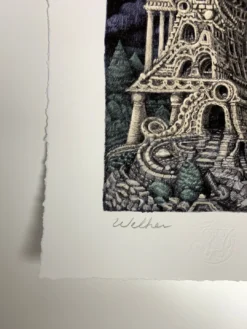 The Portal House - 2021 David Welker Poster, Art Print -Art Poster Store image 861aea31 3e13 4a5a affb 4e25c0619c09