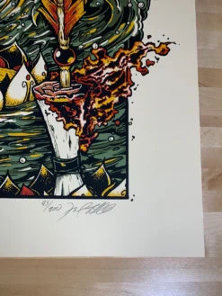 Thai Skull - 2009/2010 Jeral Tidwell Poster Art Print 1st Edition -Art Poster Store image 8dafc5b8 2a4a 4169 9411 200481fb249e