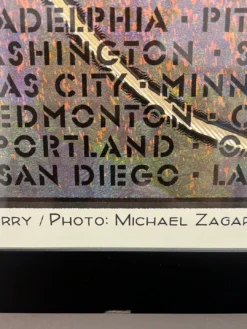 The Who - 2016 Chuck Sperry Poster Roger Daltry 50th Anniversary Tour FRAMED 9 The Who - 2016 Chuck Sperry Poster Roger Daltry 50th Anniversary Tour FRAMED -Art Poster Store image 912f4153 b1e1 4272 bb8a bc68b6c439ec