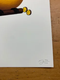 Fat Bird - 2019 Mike Mitchell Poster Wire-tailed Manakin 1st -Art Poster Store image 914449db 110c 4eca a5d4 fb2d494908ad scaled