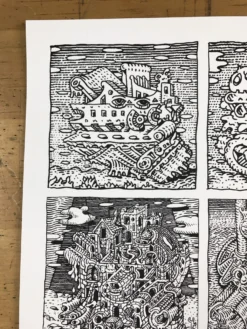 Sentient Factory Line Art - 2016 David Welker Poster, New York, Art -Art Poster Store image 92ffc74c 47c3 4a83 ad75 0134c83270b4 scaled