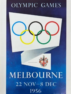 Canon Olympic Commemorative Series 1984 - Poster 1956 Melbourne