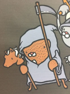 Four Fuzzy Horsemen - 2007 Mike Budai Artist Proof -Art Poster Store image 955f8dfe 9f4b 4bcc 8006 e7d275f0c9ef scaled