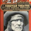 Willie Nelson - 2017 Mattole River Studios Poster Las Vegas, NV