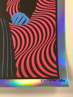 Bob Dylan - 2020 Carl Glover Poster Art Print Rainbow FOIL -Art Poster Store image 966ab382 9435 4040 82cc 80c5af3d5ee2