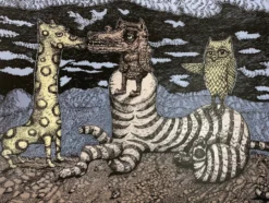 Freda's Kiss - 2021 David Welker Poster, Art Print