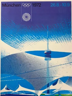 Canon Olympic Commemorative Series 1984 - Poster 1972 Munich, Germany