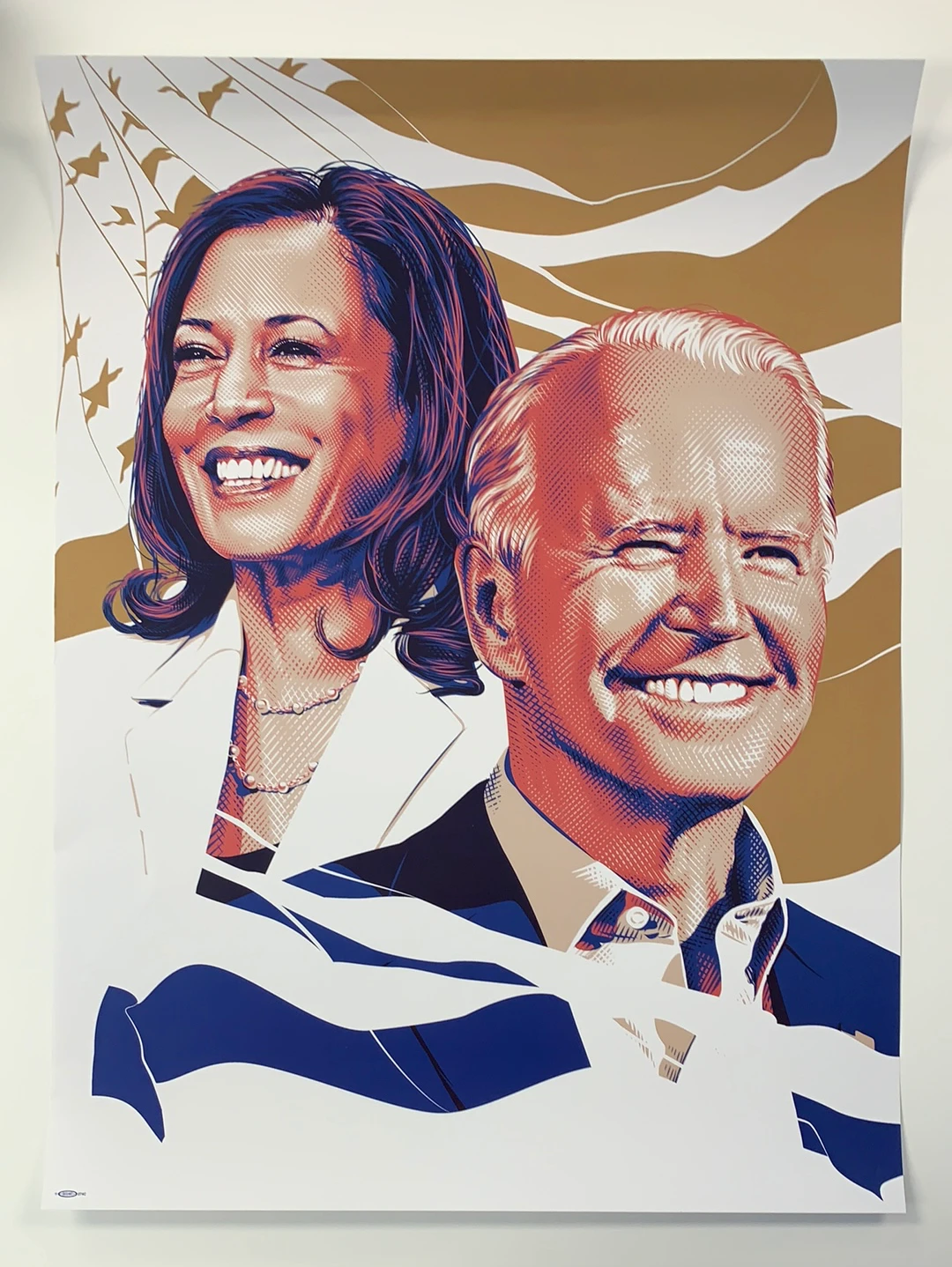 Inaugural Poster - 2021 Tracie Ching Joe Biden Kamala Harris Inauguration OFFICIAL 2 Inaugural Poster - 2021 Tracie Ching Joe Biden Kamala Harris Inauguration OFFICIAL - Image 2