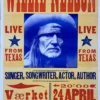 Willie Nelson - 2008 Hatch Show Print 4/24 Poster Randers, Denmark