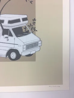 Van (Chicago Series) - 2013 Justin Santora Poster Art Print -Art Poster Store image a37c4e91 431f 4c32 b108 50579288e97a scaled