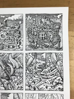 Sentient Factory Line Art - 2016 David Welker Poster, New York, Art -Art Poster Store image a510c92d c30e 46eb acc3 6eb43fa36127 scaled