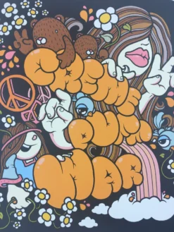 Cream Not Cream - 2008 Mike Budai Poster Art Print