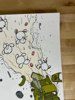 Bunny Truck - 2009 Mike Budai Poster Art Print 14/50 -Art Poster Store image a72c7235 405f 4636 95b0 5a1cb627a69c