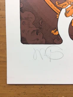 Pig Lady - 2008 John Dyer Baizley Poster Orange -Art Poster Store image a99d5d6e e856 49cd b685 d4c1ed27875d scaled