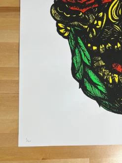 Poison Skull - 2013 JC Rivera Poster Chicago Street Artist Art -Art Poster Store image aa028af8 a93a 490d a0ff 2d72528ce34d