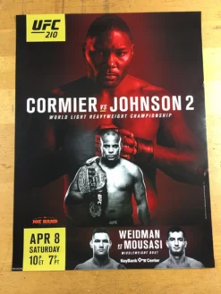 UFC 210 Cormier Vs Johnson 2 Poster -Art Poster Store image ad57c64f bb96 418b 8fce dcec05f23aa9 scaled